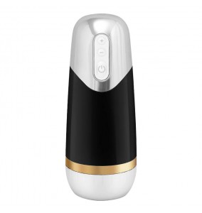 MizzZee - God of War Training Vibrations Masturbator Cup (Chargeable - Black)
